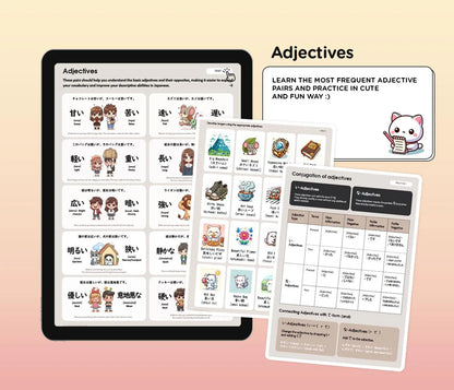 Beginner Japanese Digital Textbook - Learn JLPT N5 Kanji, Hiragana, Katakana, Grammar - for Android and Apple tablets